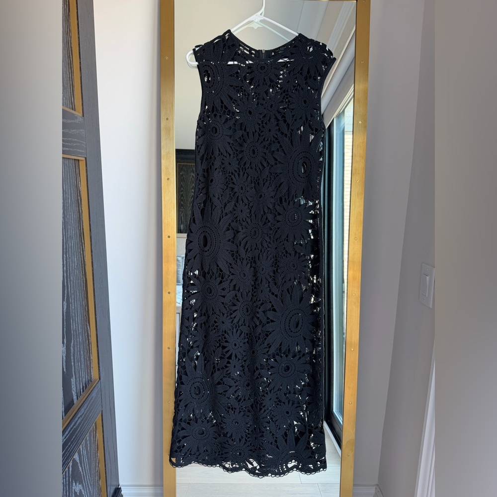 Ted Baker Black Lace Dress with Slip